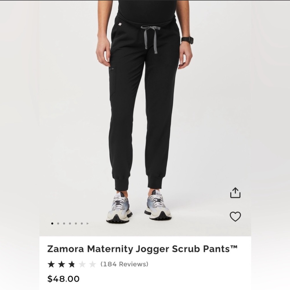 Figs maternity scrubs